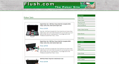 Desktop Screenshot of flush.com