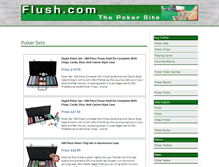 Tablet Screenshot of flush.com